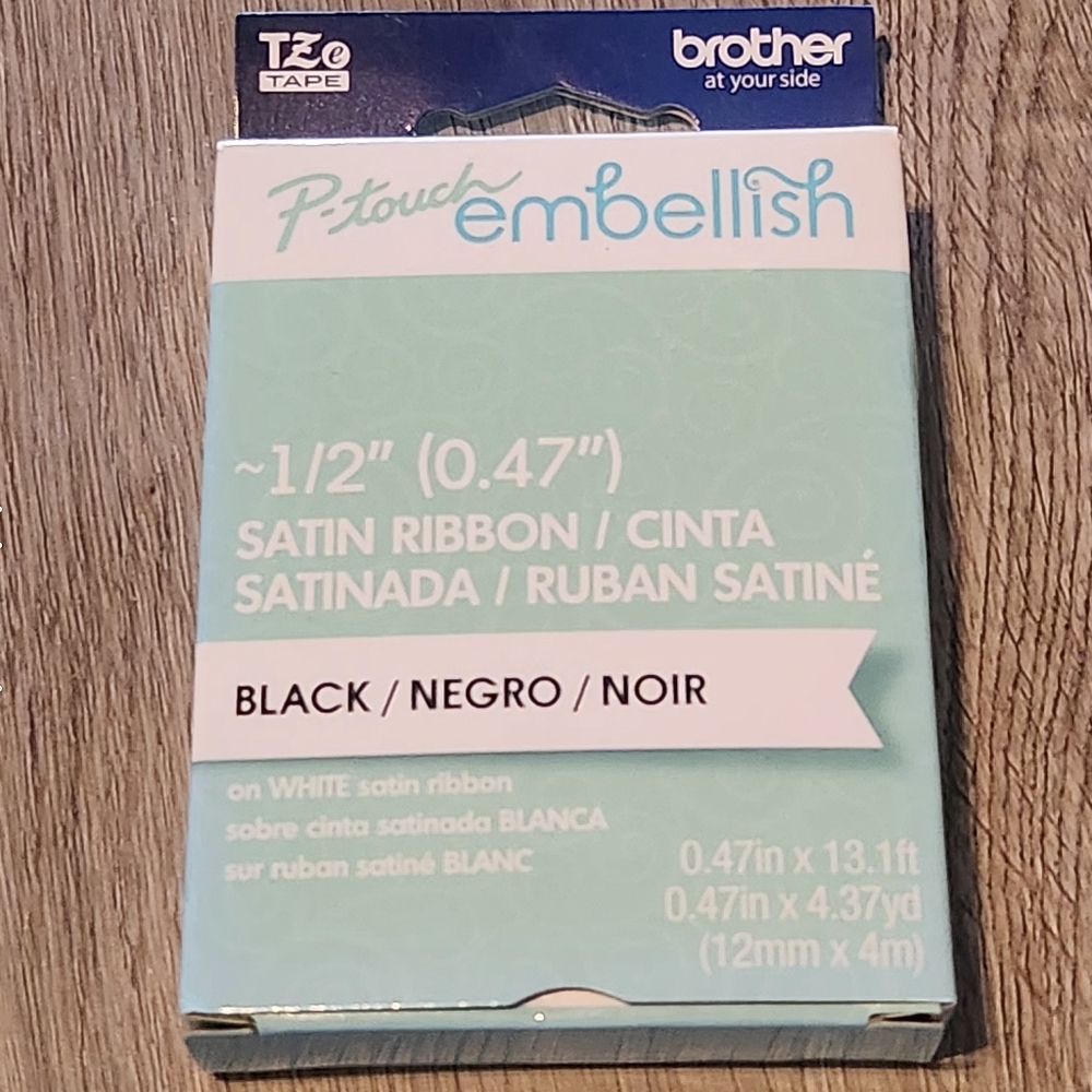 P-Touch Embellish Satin Ribbon 2 Box Set - Picture 5 of 6